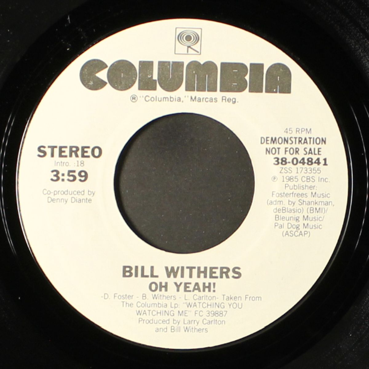 oh yeah / same by BILL WITHERS
