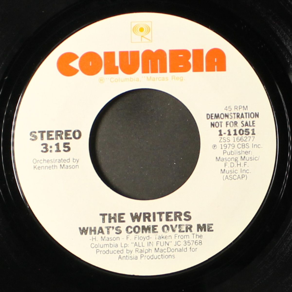 what's come over me / same by WRITERS