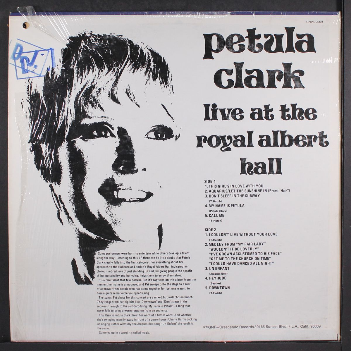 live at the royal albert hall by PETULA CLARK