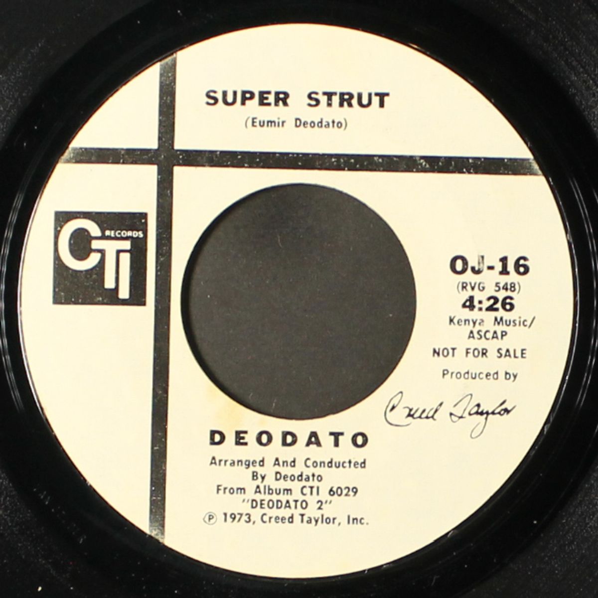 rhapsody in blue / super strut by DEODATO