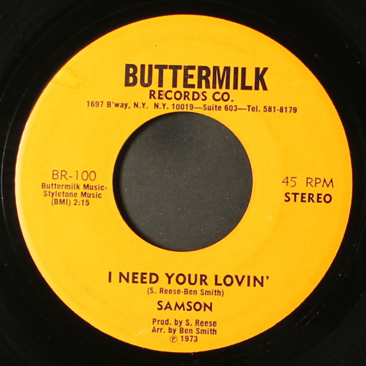 i need your lovin' / country and western music by SAMSON