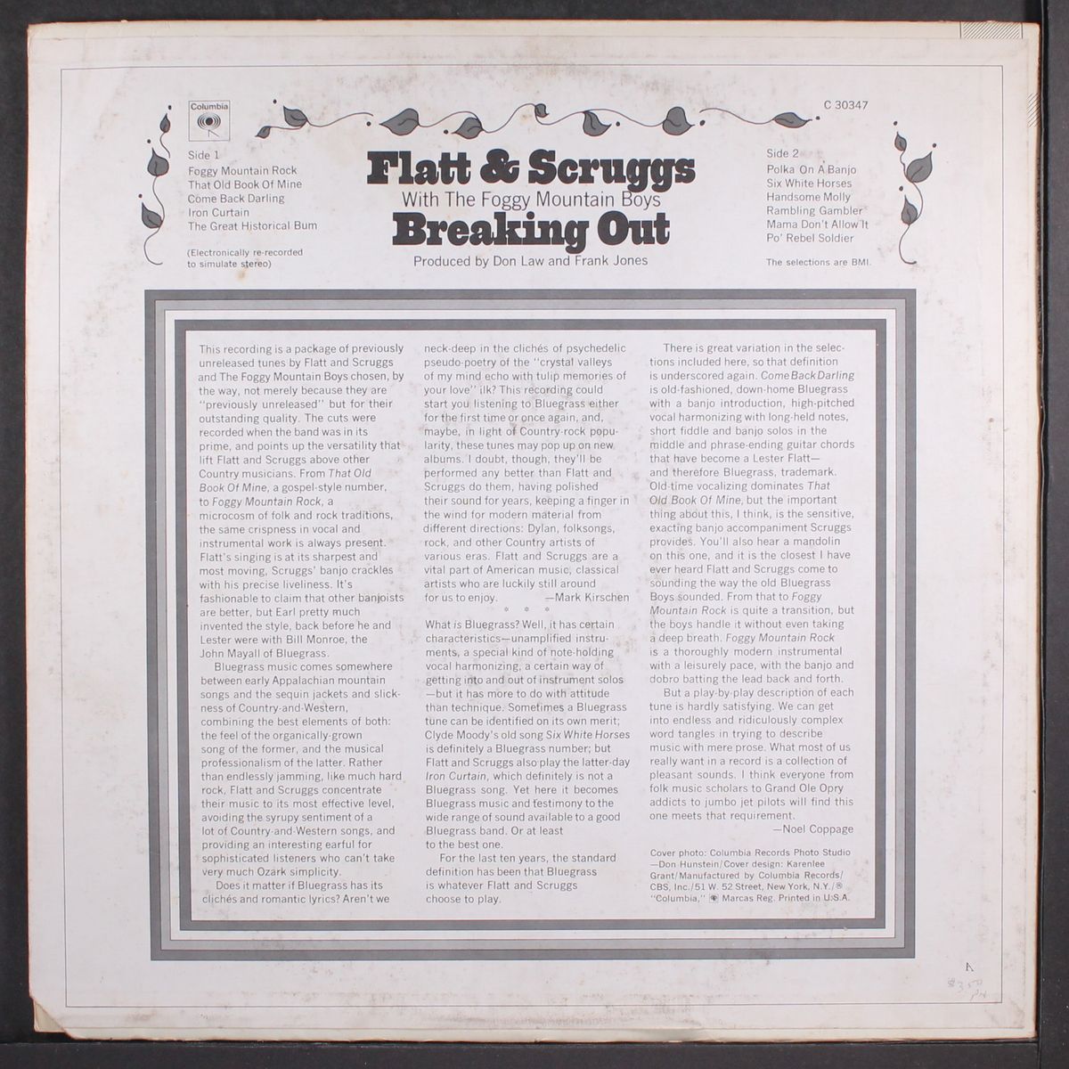breaking out by FLATT & SCRUGGS