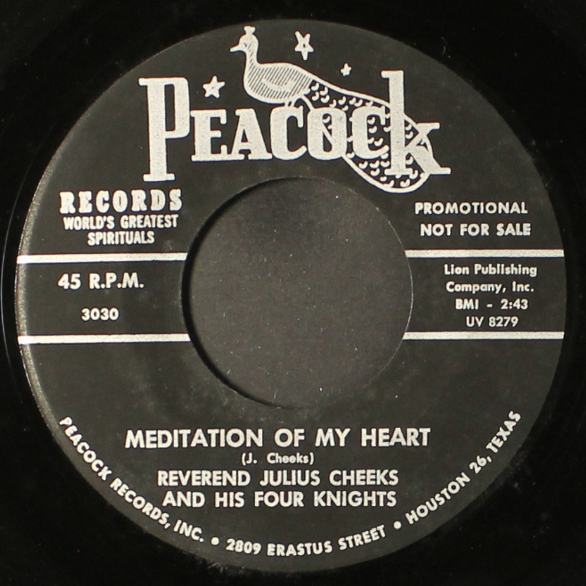 waiting / meditation of my heart by REV. JULIUS CHEEKS & FOUR KNIGHTS
