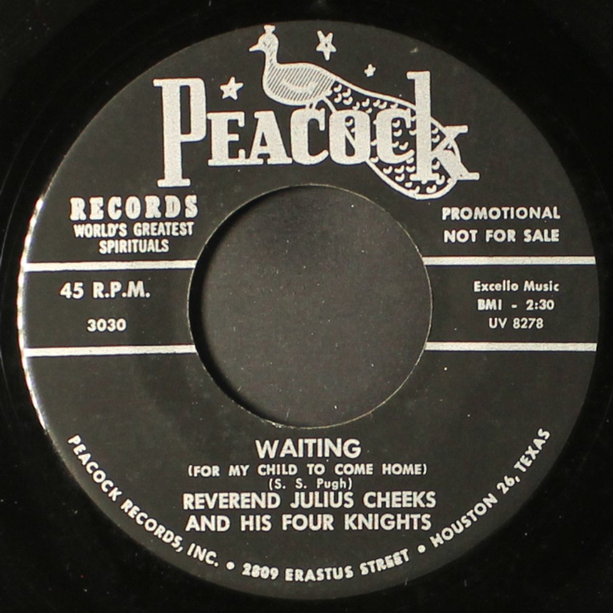 waiting / meditation of my heart by REV. JULIUS CHEEKS & FOUR KNIGHTS