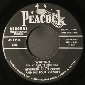REV. JULIUS CHEEKS & FOUR KNIGHTS