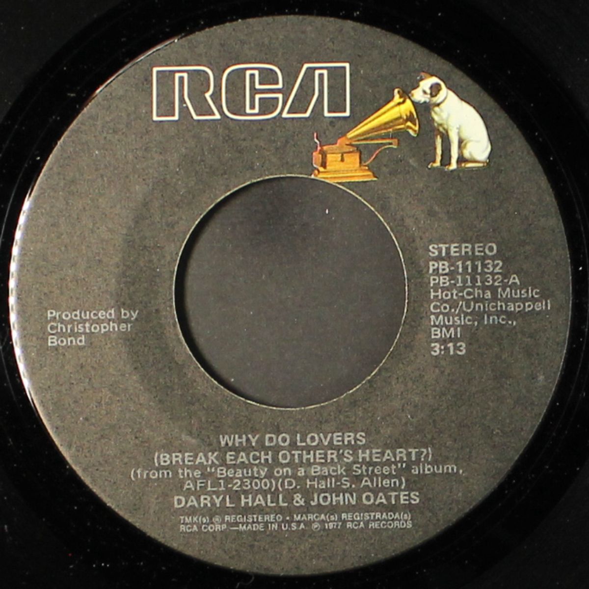 why do lovers (break each other's heart?) / the girl who used to be by DARYL HALL & JOHN OATES