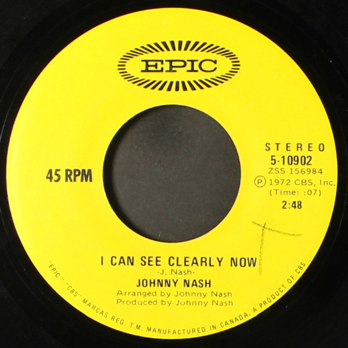 i can see clearly now / how good it is by JOHNNY NASH