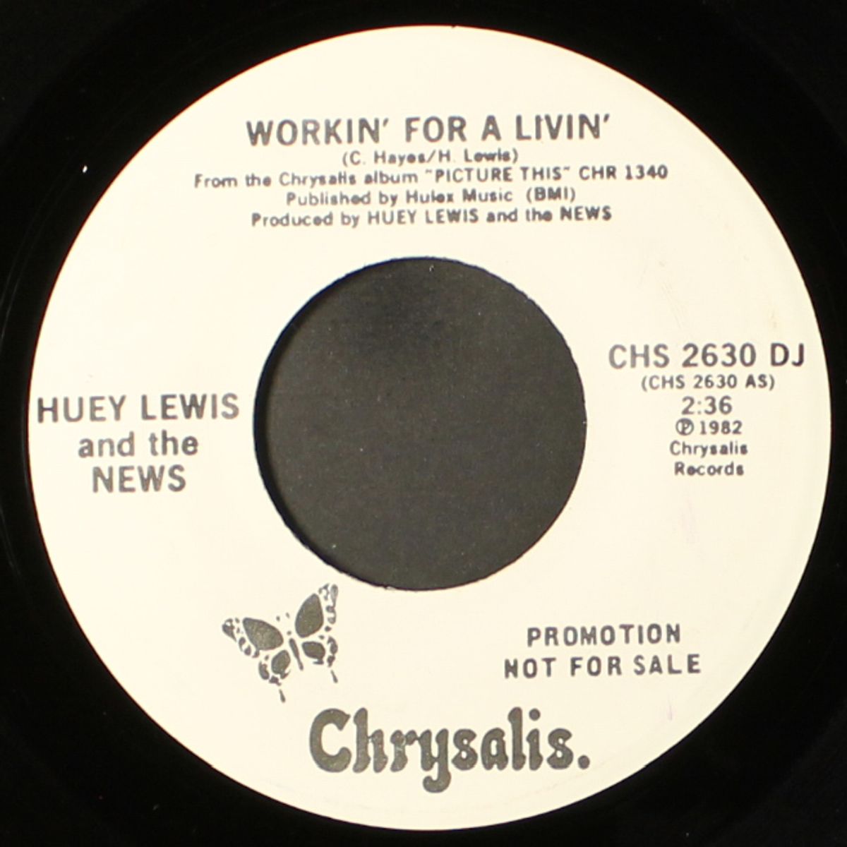 workin' for a livin' / same (live) by HUEY LEWIS & NEWS