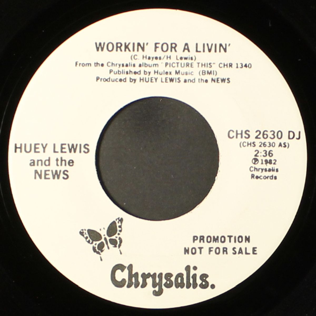 workin' for a livin' / same (live) by HUEY LEWIS & NEWS