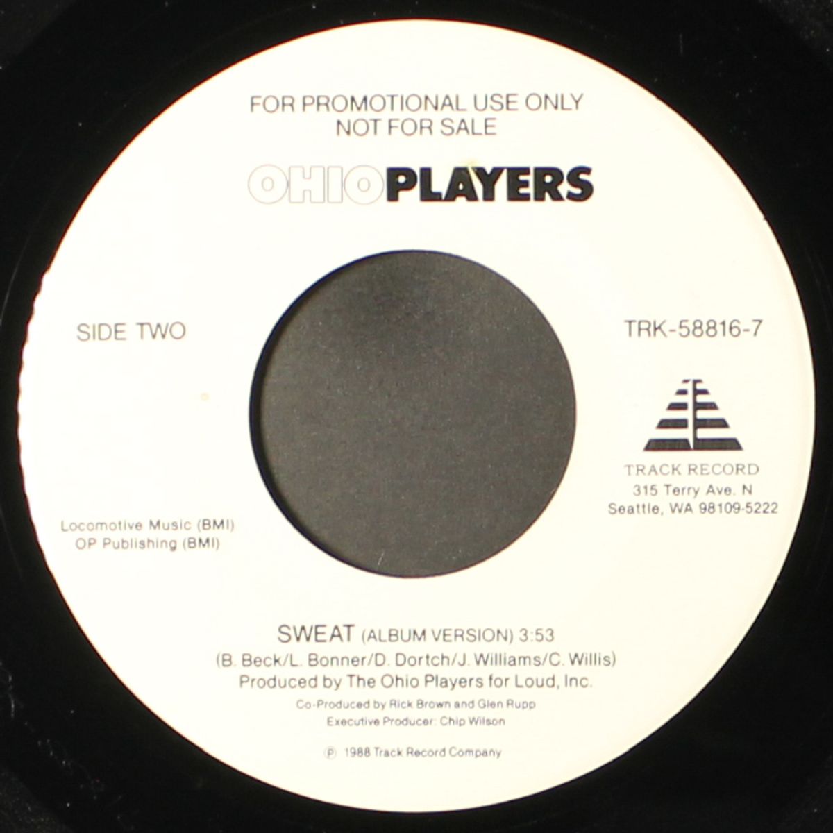 sweat / same (hot dance mix) by OHIO PLAYERS
