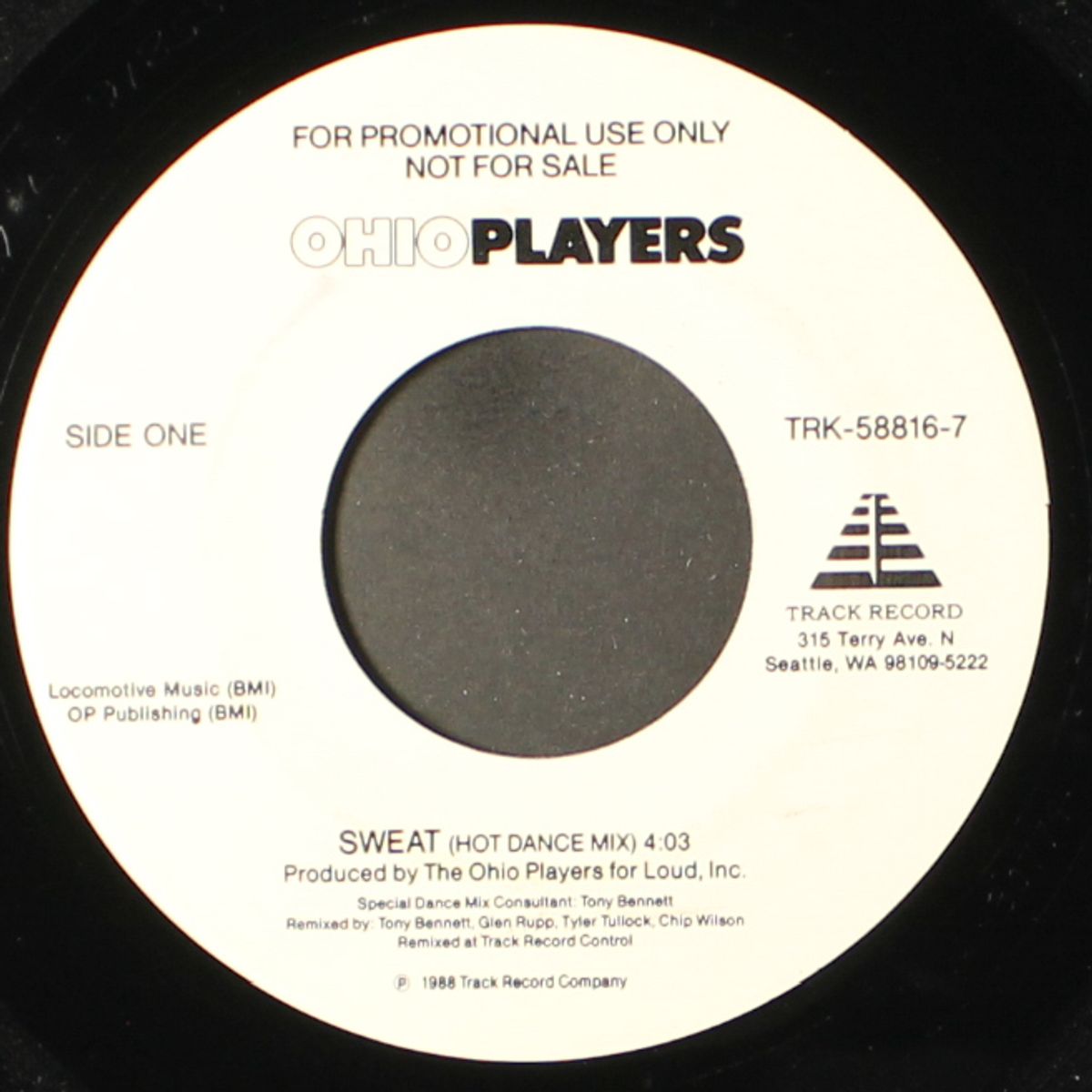 sweat / same (hot dance mix) by OHIO PLAYERS