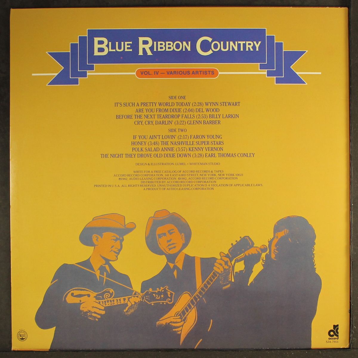 blue ribbon country, vol 4 by VARIOUS