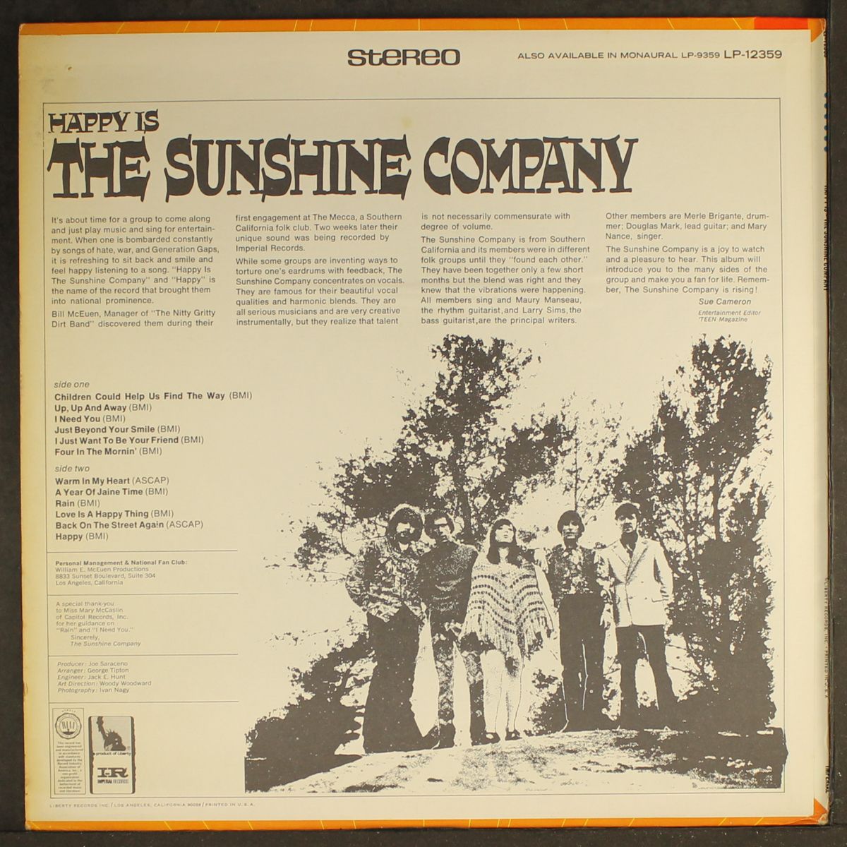 happy is by SUNSHINE COMPANY