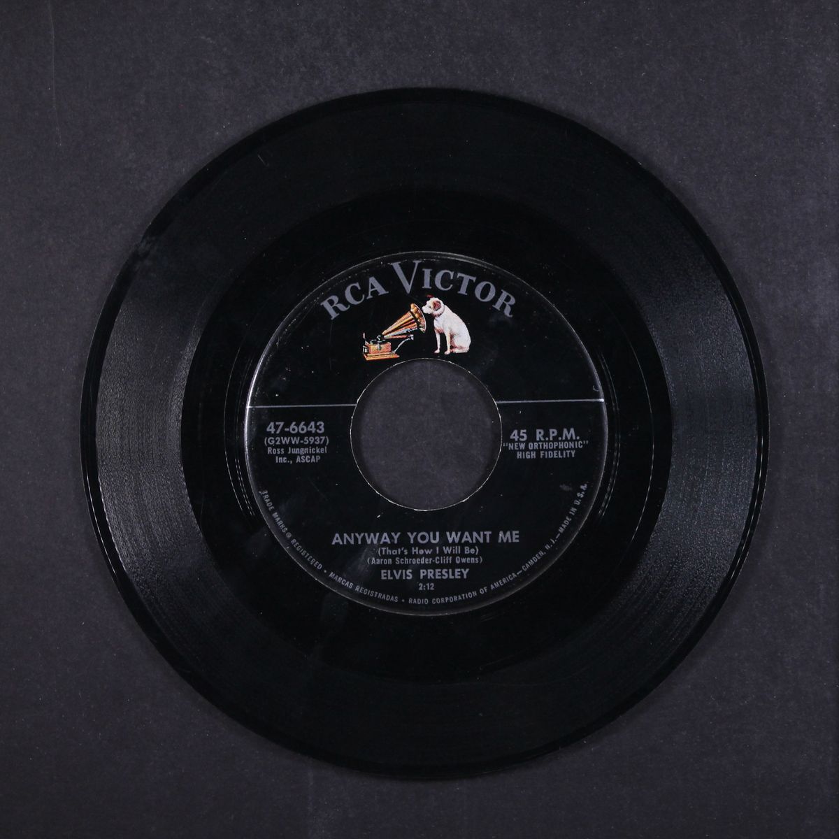 love me tender / anyway you want me by ELVIS PRESLEY
