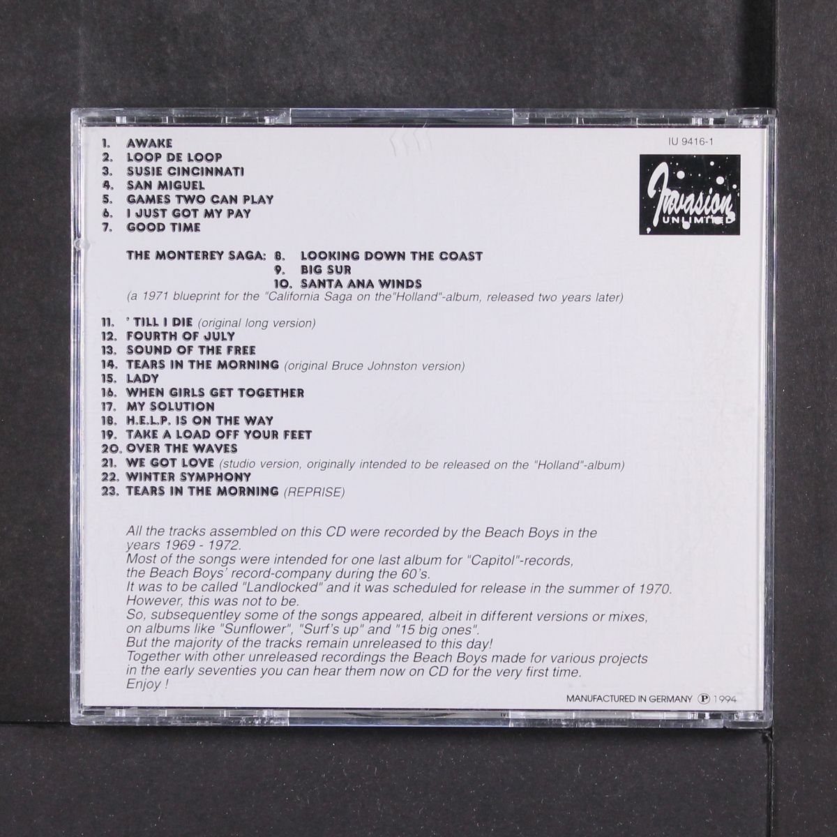 landlocked (the last capitol album and more) by BEACH BOYS