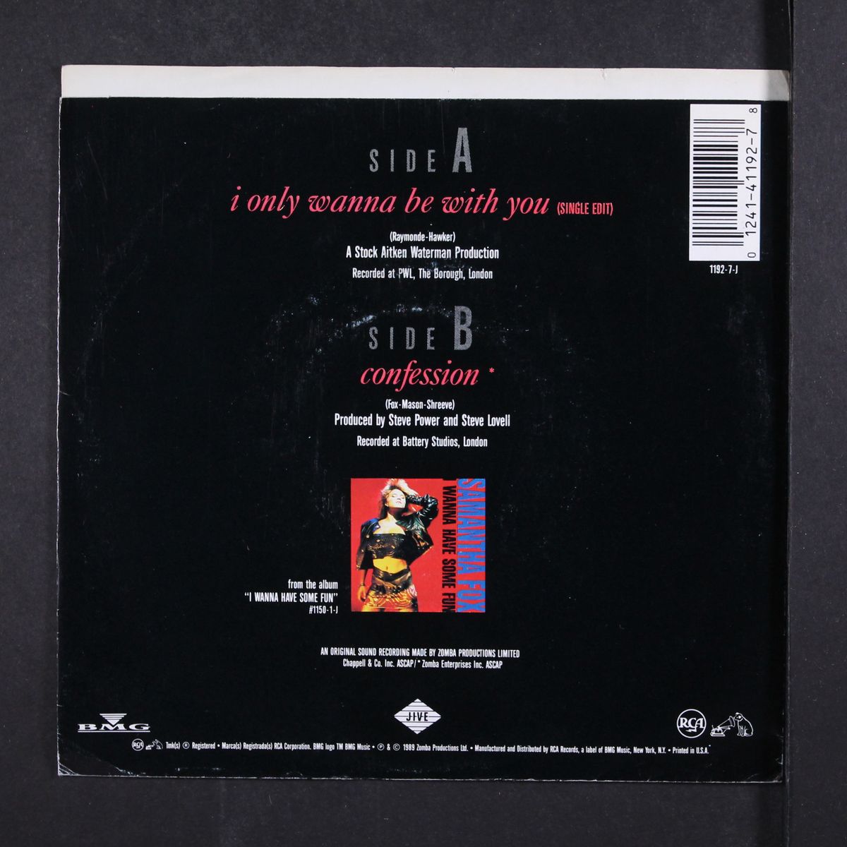 i only wanna be with you by SAMANTHA FOX