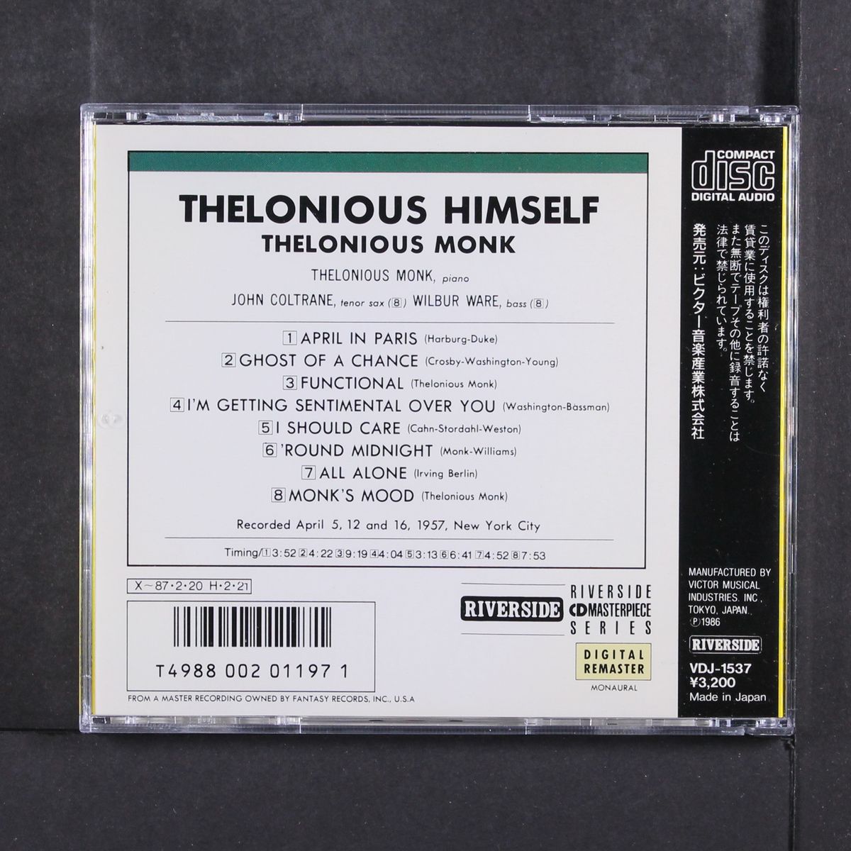 thelonious himself by THELONIOUS MONK