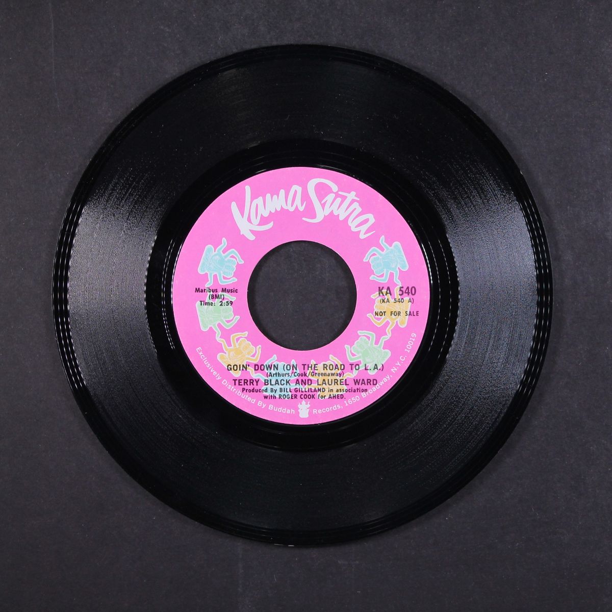goin' down to l.a. by TERRY BLACK & LAUREL WARD