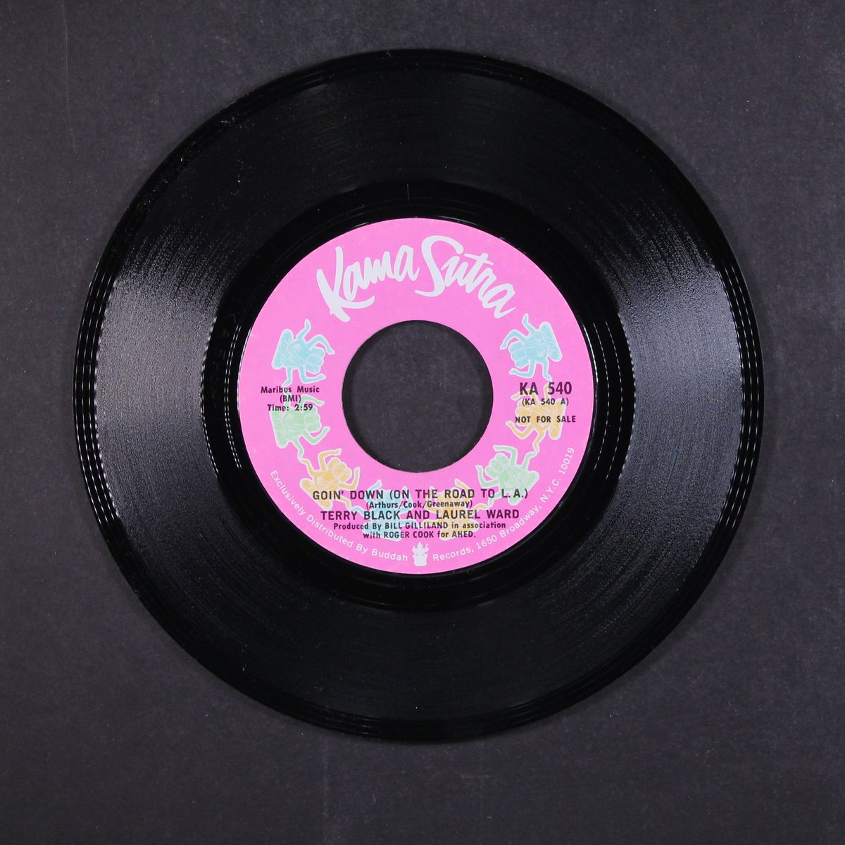 goin' down to l.a. by TERRY BLACK & LAUREL WARD