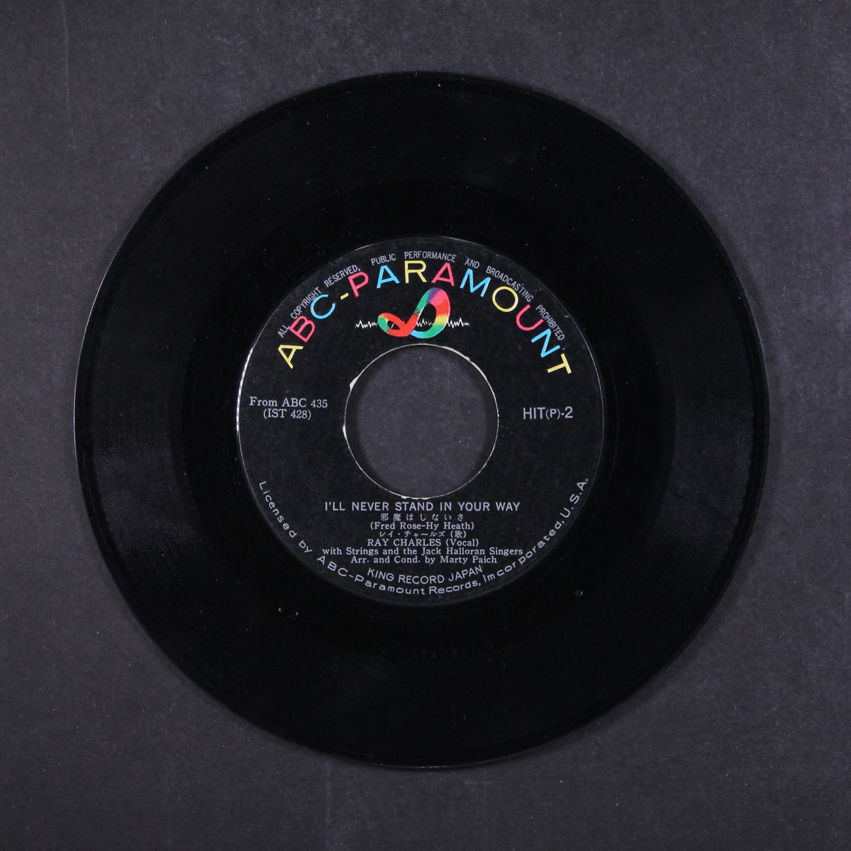 making believe / i'll never stand in your way by RAY CHARLES