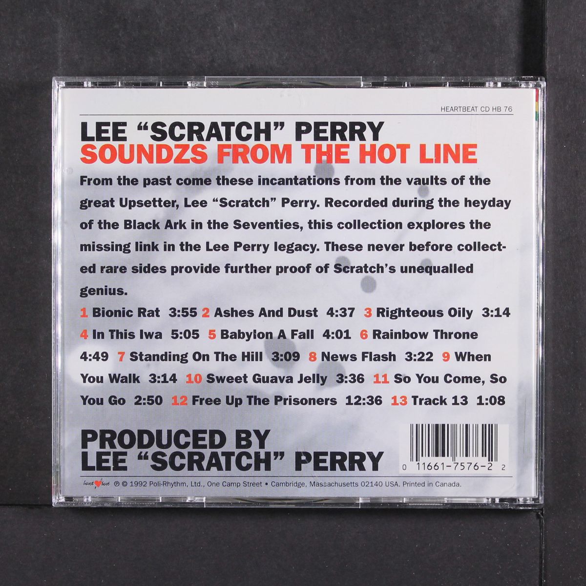 soundzs from the hot line by LEE SCRATCH PERRY
