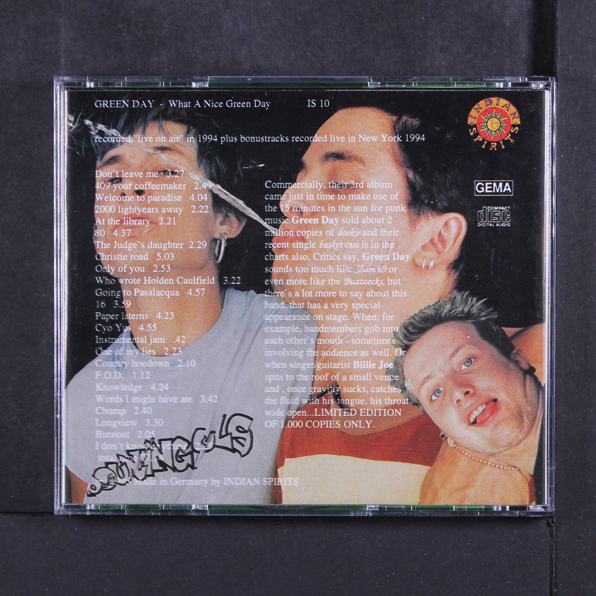 what a nice green day by GREEN DAY