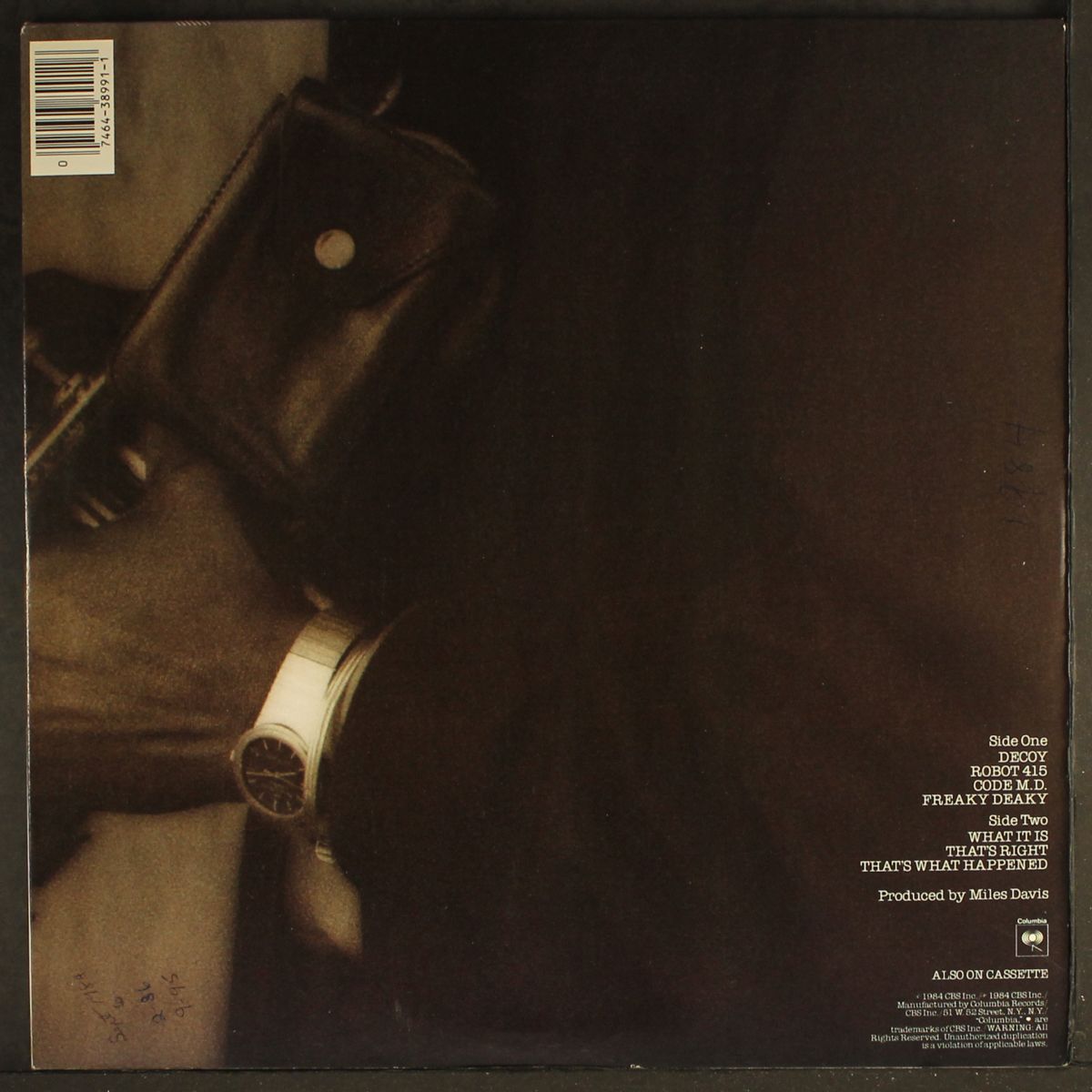 decoy by MILES DAVIS