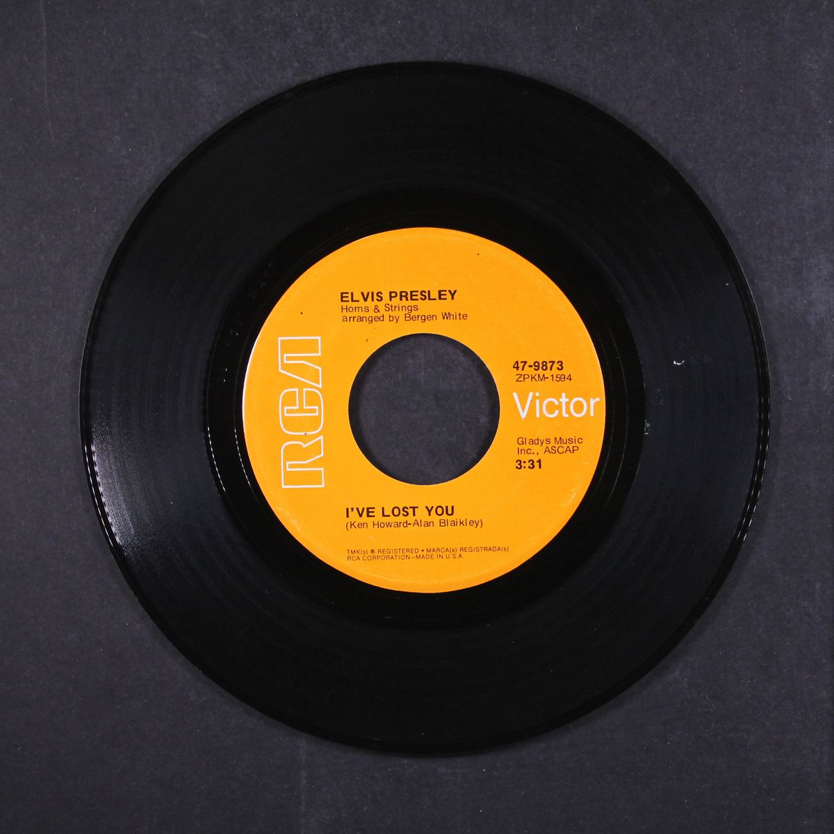 i've lost you / the next step is love by ELVIS PRESLEY