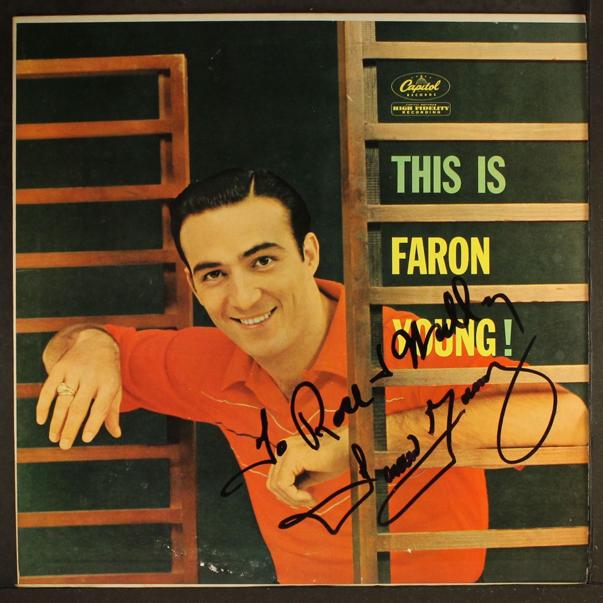 this is by FARON YOUNG