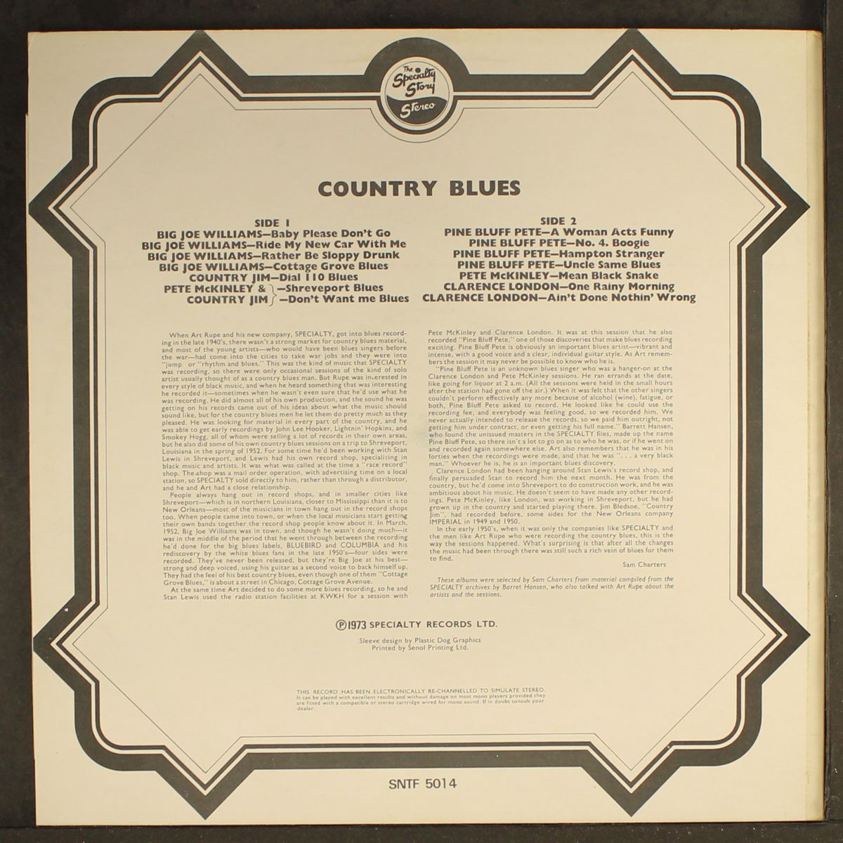 country blues by VARIOUS