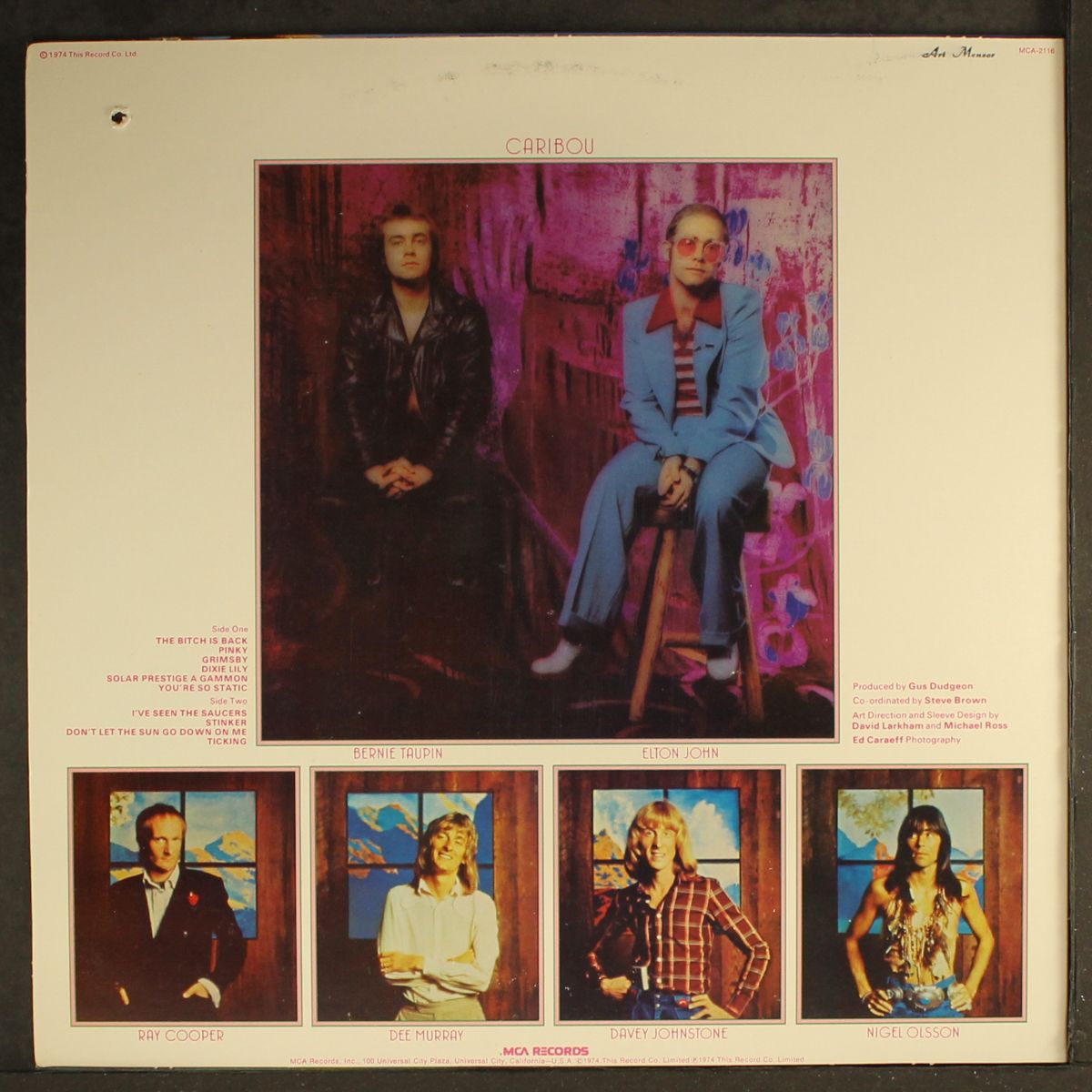 caribou by ELTON JOHN