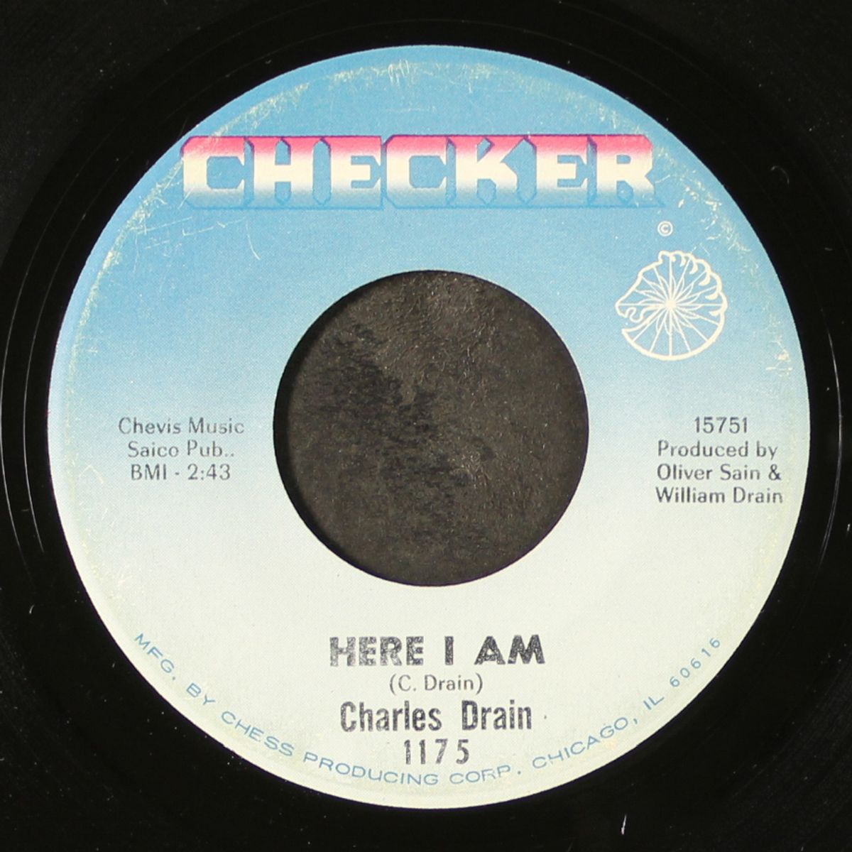 here i am / she's gone by CHARLES DRAIN