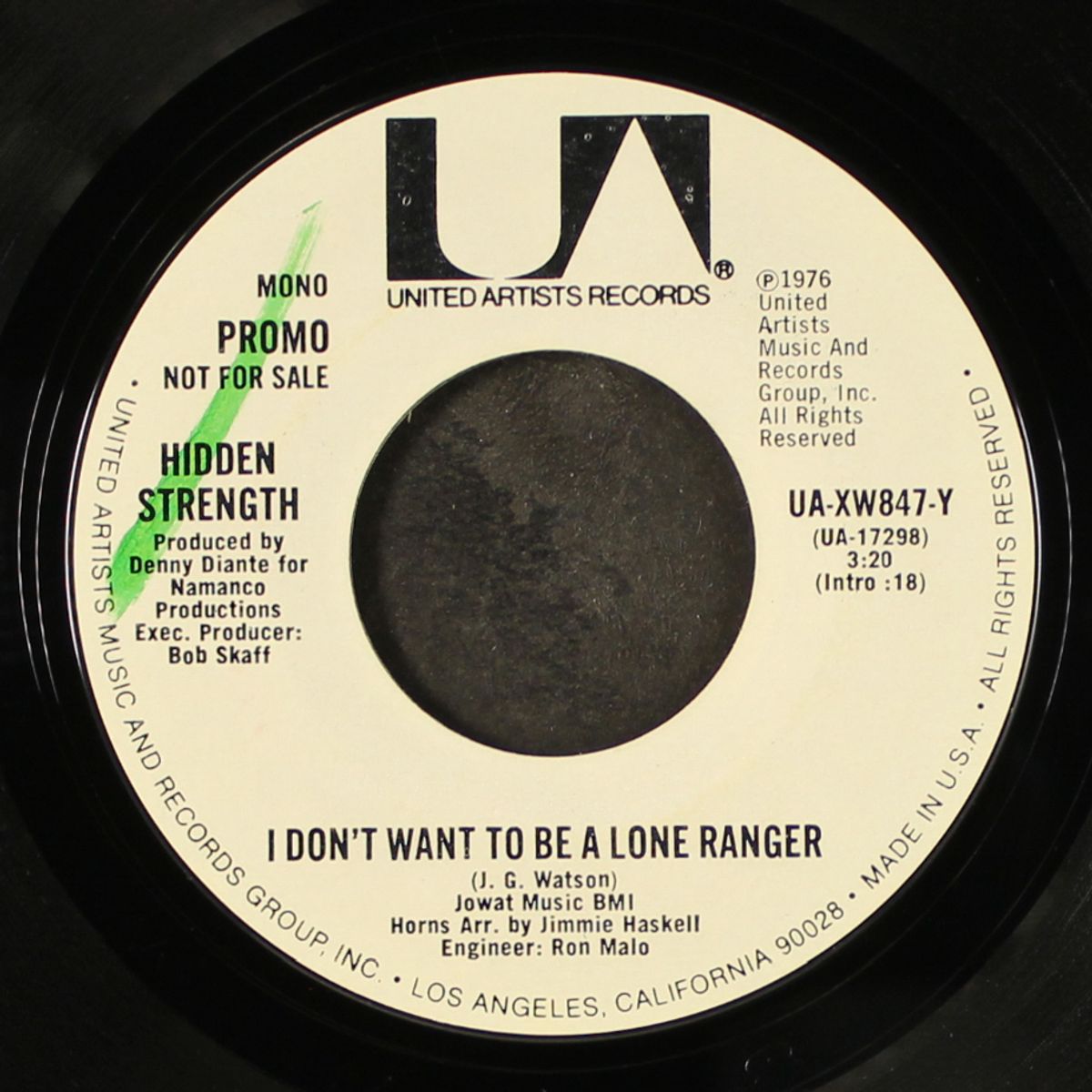 i don't want to be a lone ranger / mono by HIDDEN STRENGTH