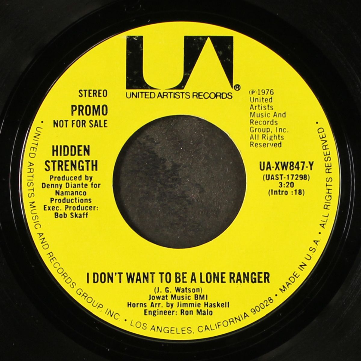 i don't want to be a lone ranger / mono by HIDDEN STRENGTH