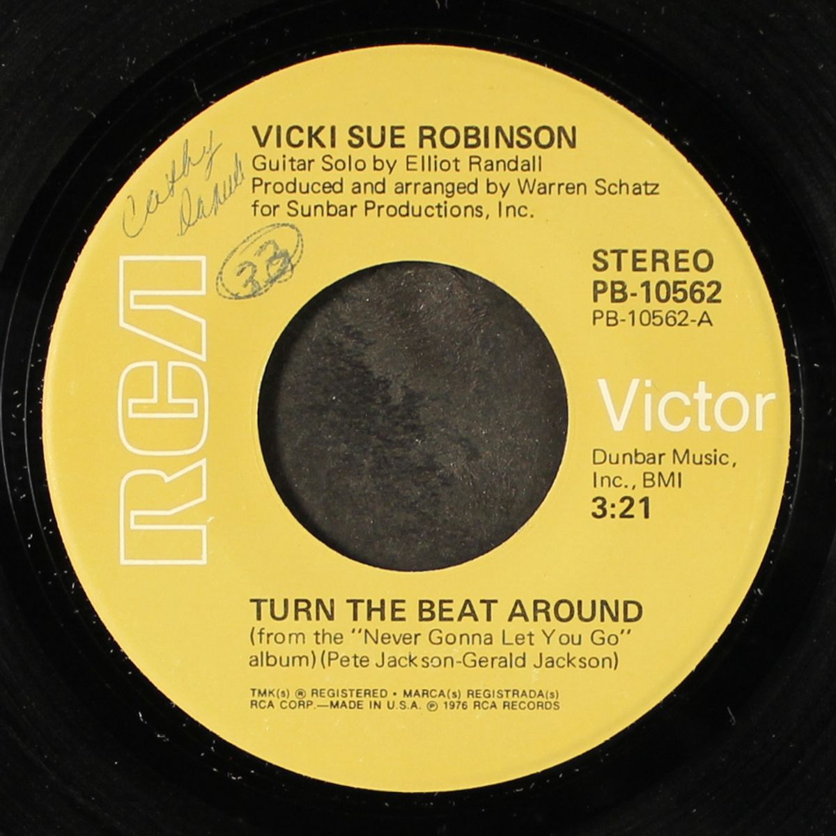 turn the beat around / lack of respect by VICKI SUE ROBINSON