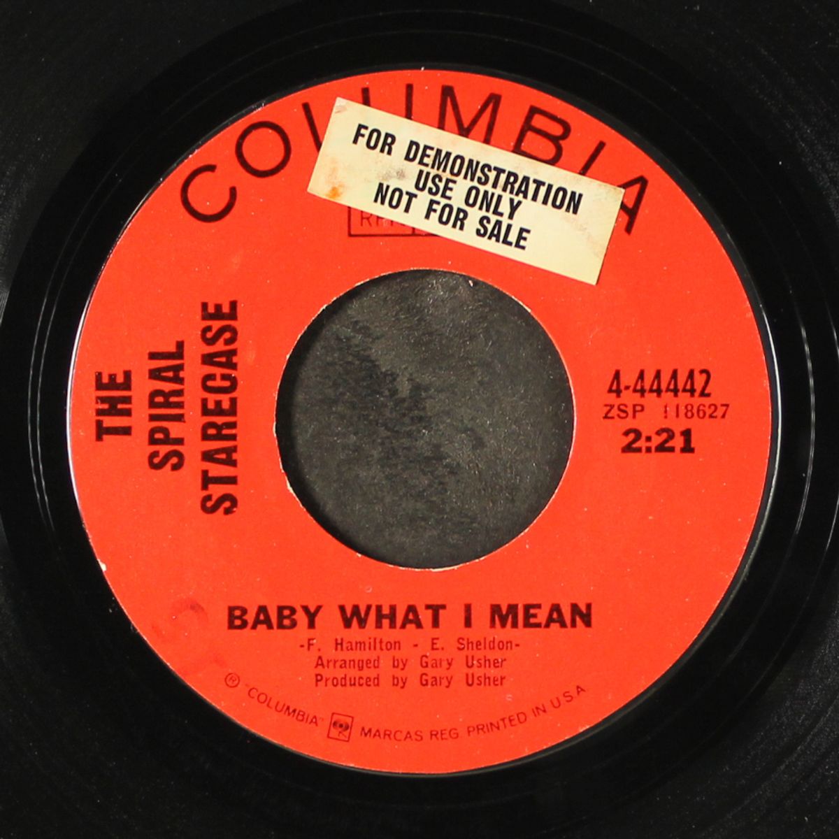 baby what i mean / makin my mind up by SPIRAL STARECASE