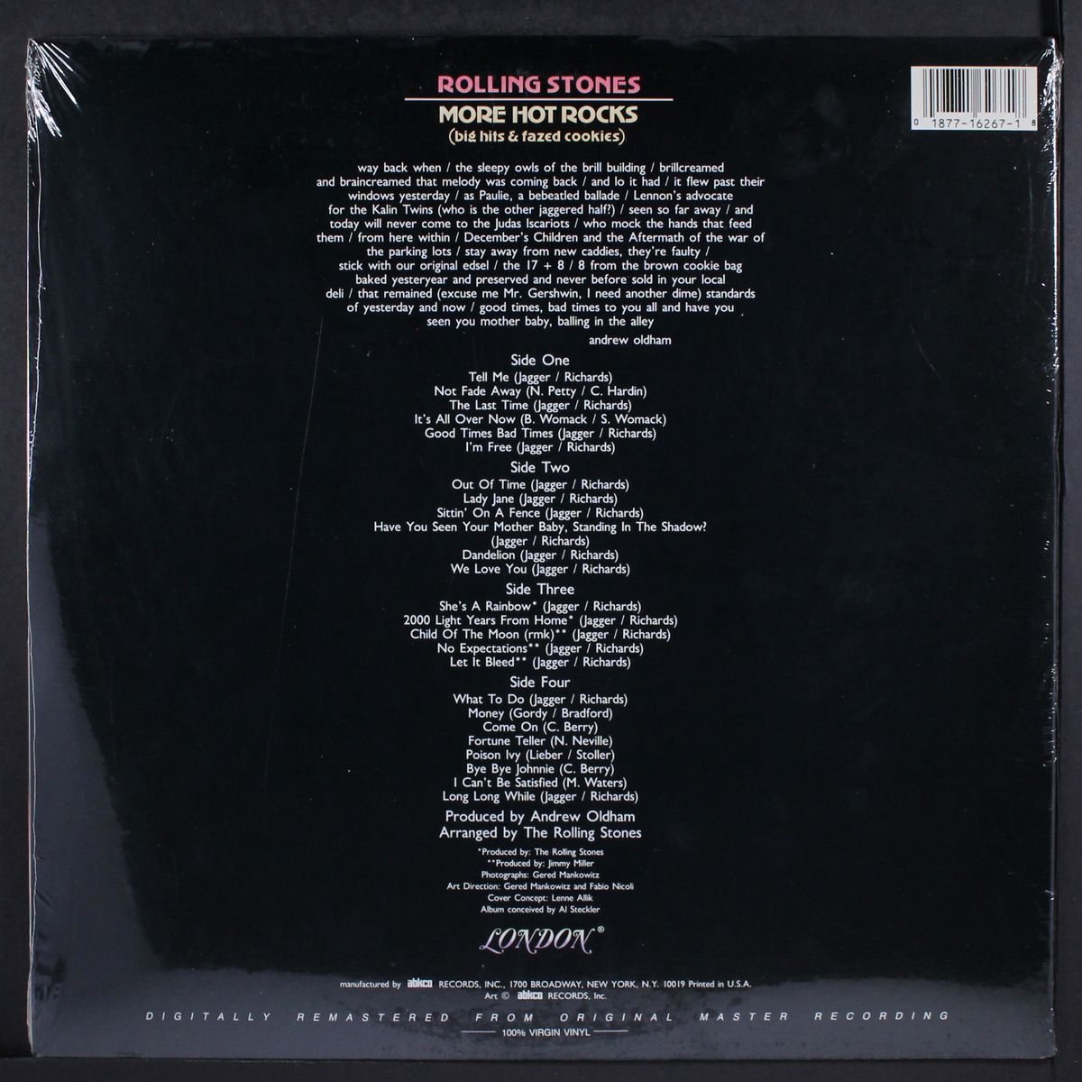 more hot rocks (big hits & fazed cookies) by ROLLING STONES