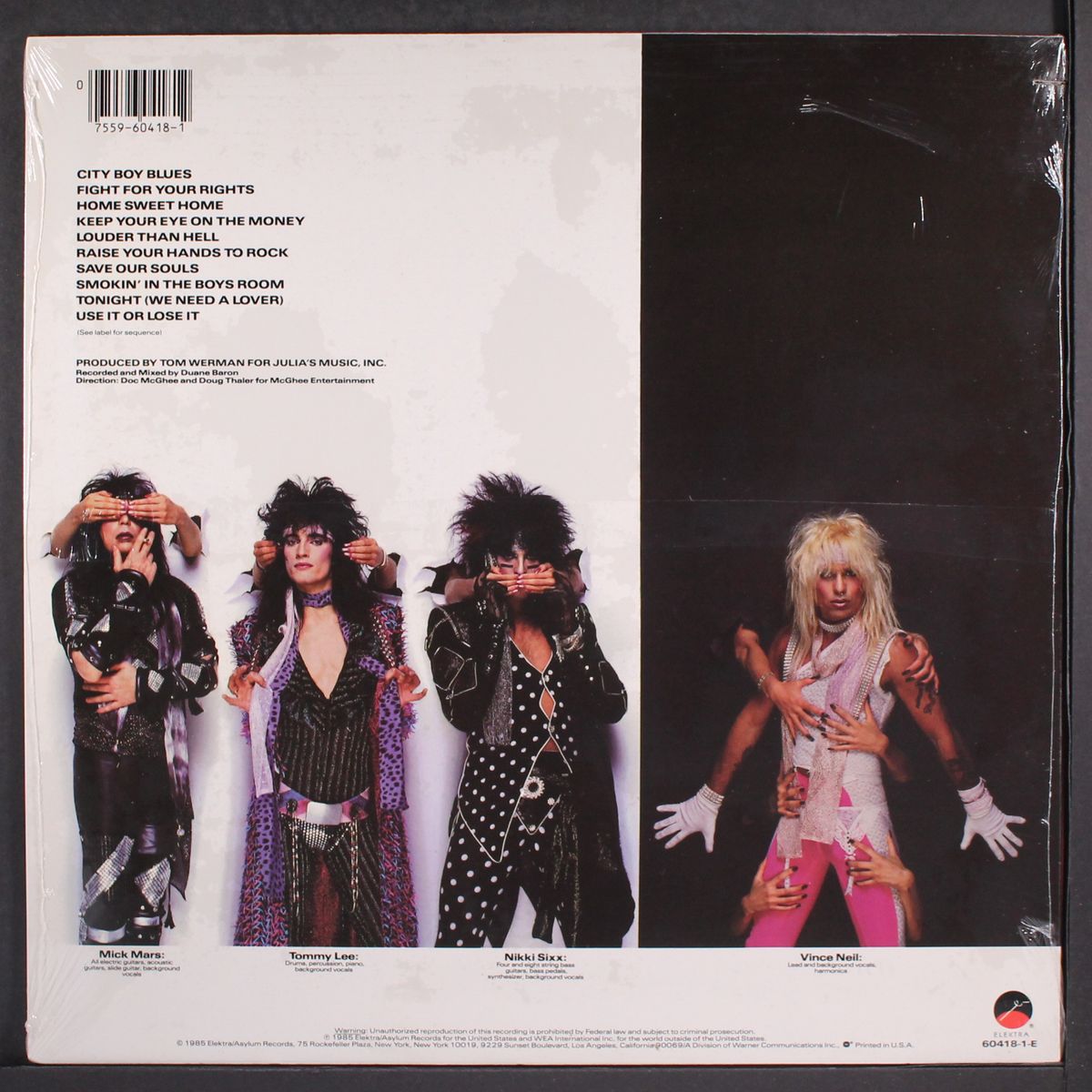theatre of pain by MOTLEY CRUE