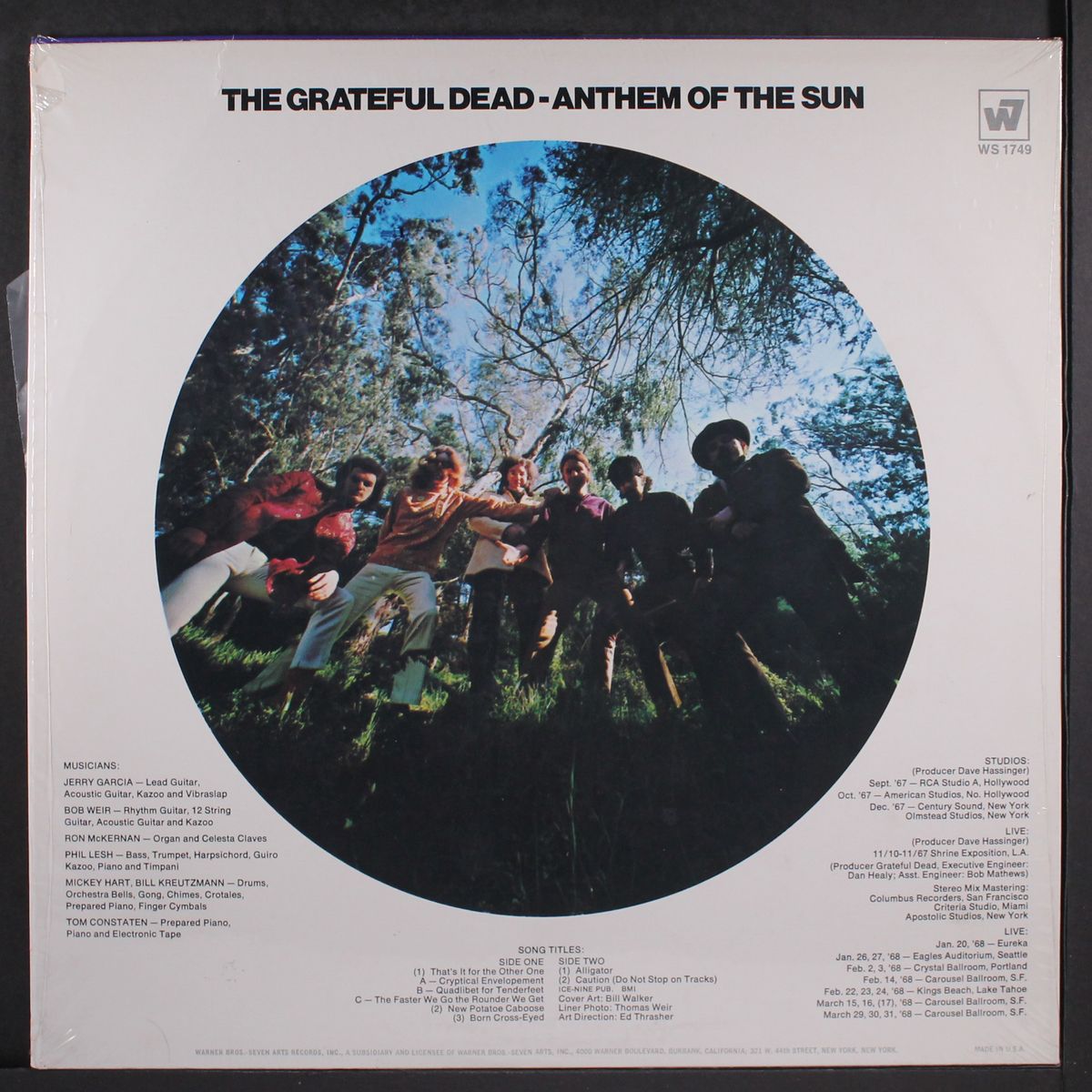 anthem of the sun by GRATEFUL DEAD