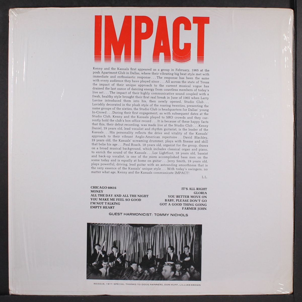 the impact sound of by KENNY & KASUALS