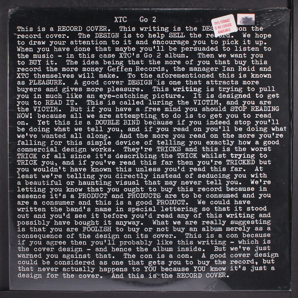 go 2 by XTC