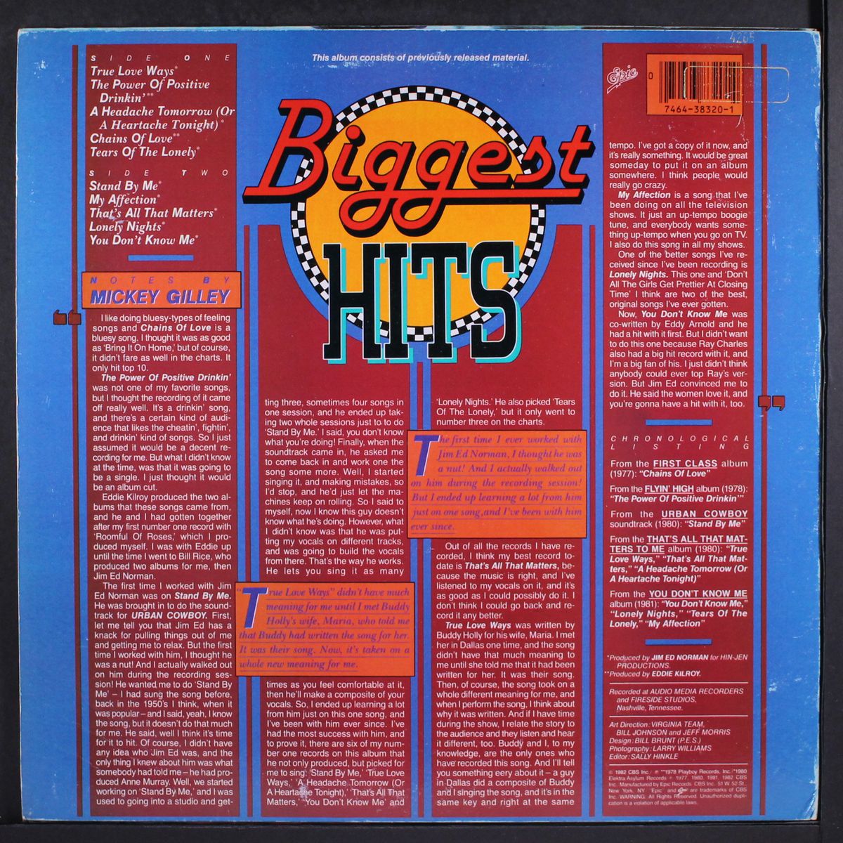 biggest hits by MICKEY GILLEY