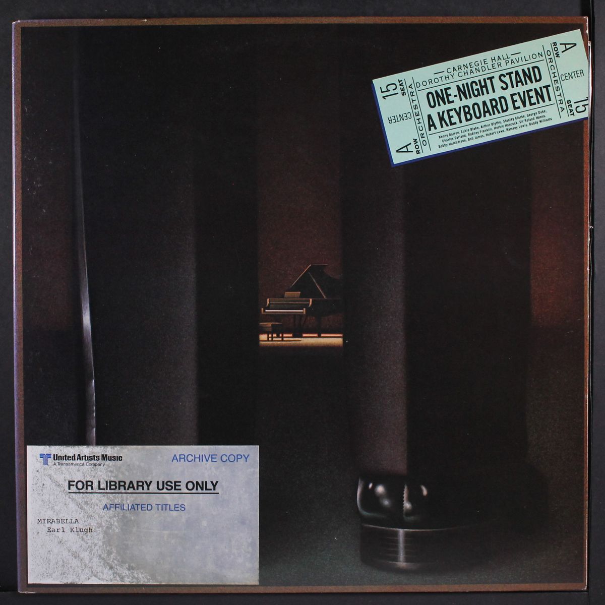 one-night stand; a keyboard event by VARIOUS