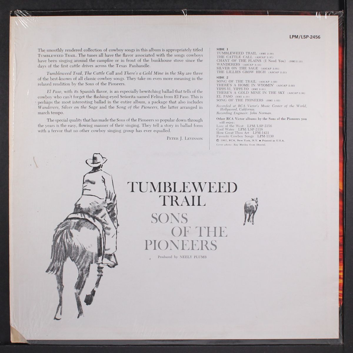 tumbleweed trail by SONS OF THE PIONEERS
