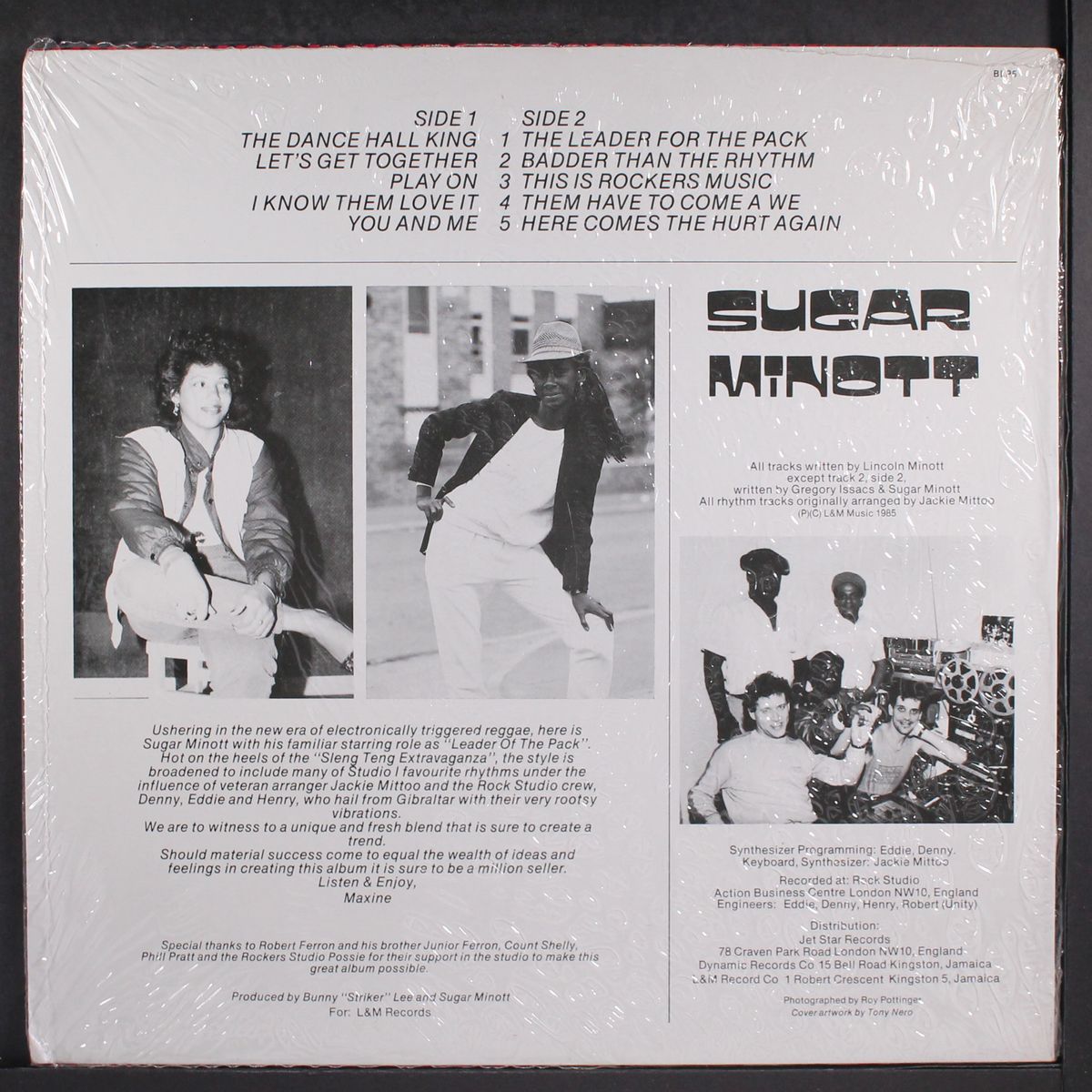 the leader for the pack by SUGAR MINOTT