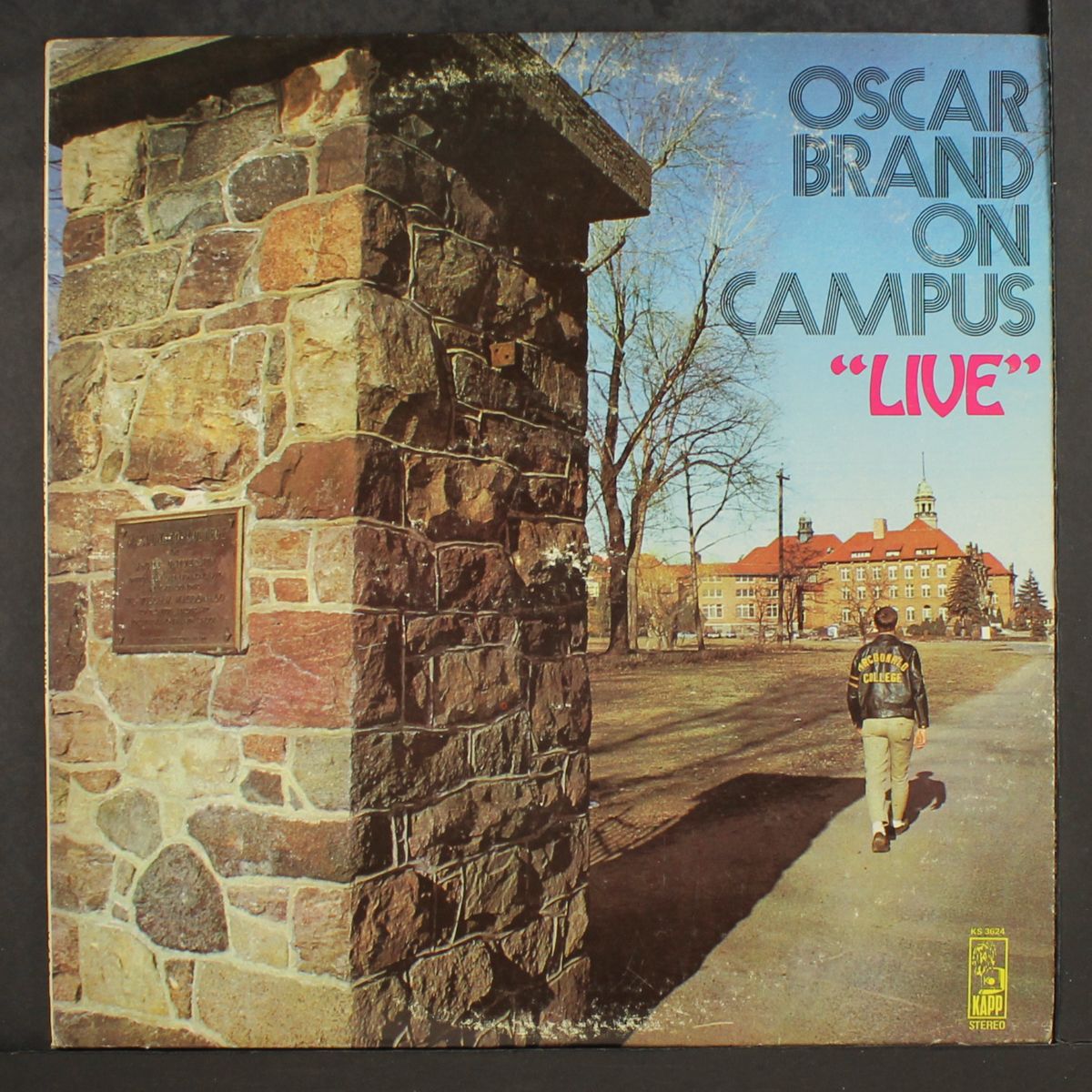 on campus "live" by OSCAR BRAND