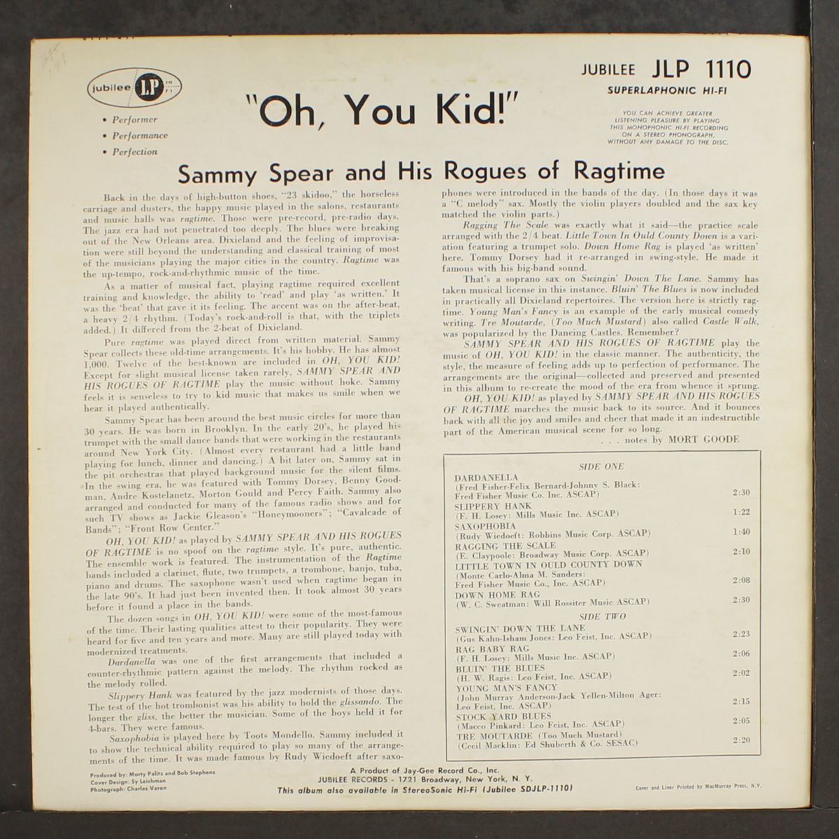oh you kid! by SAMMY SPEAR