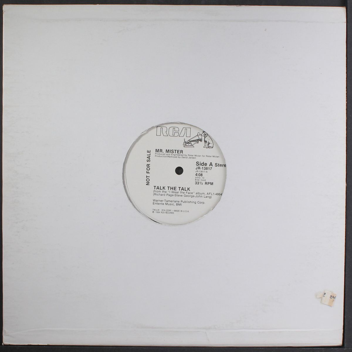 talk the talk / same by MR. MISTER