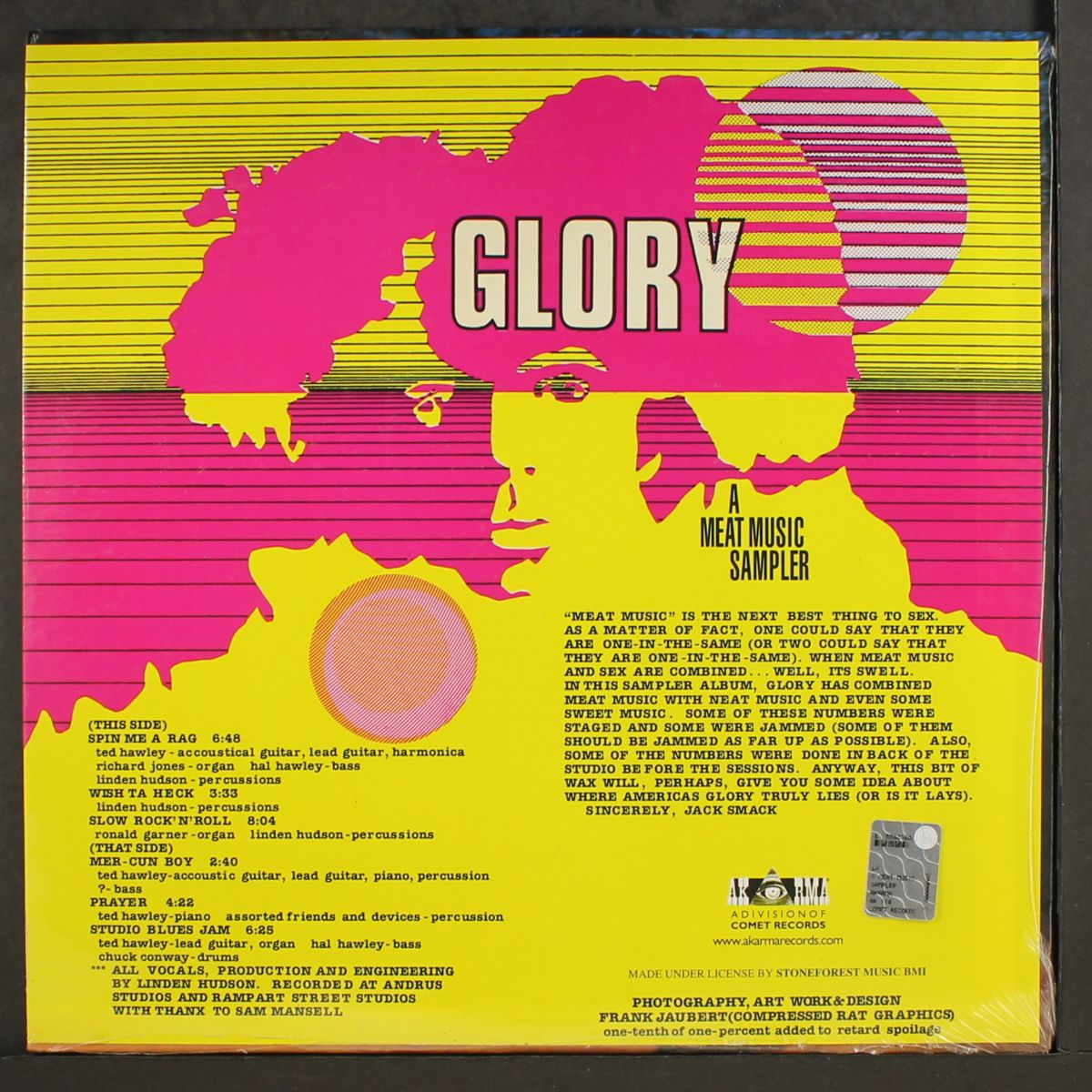 a meat music sampler by GLORY
