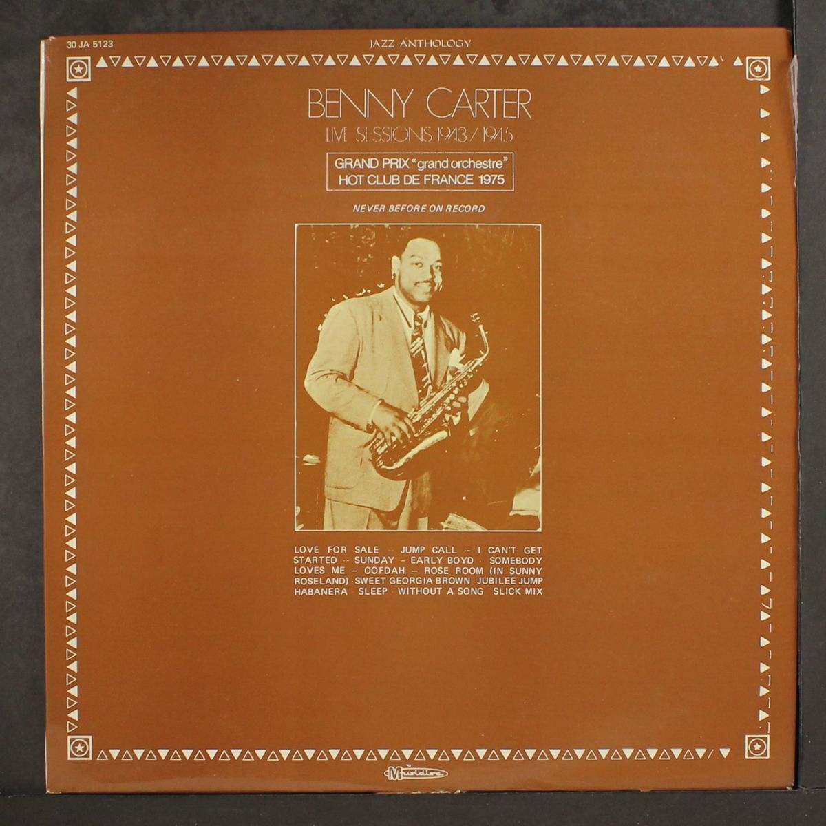 in hollywood - live sessions 1943/1945 by BENNY CARTER